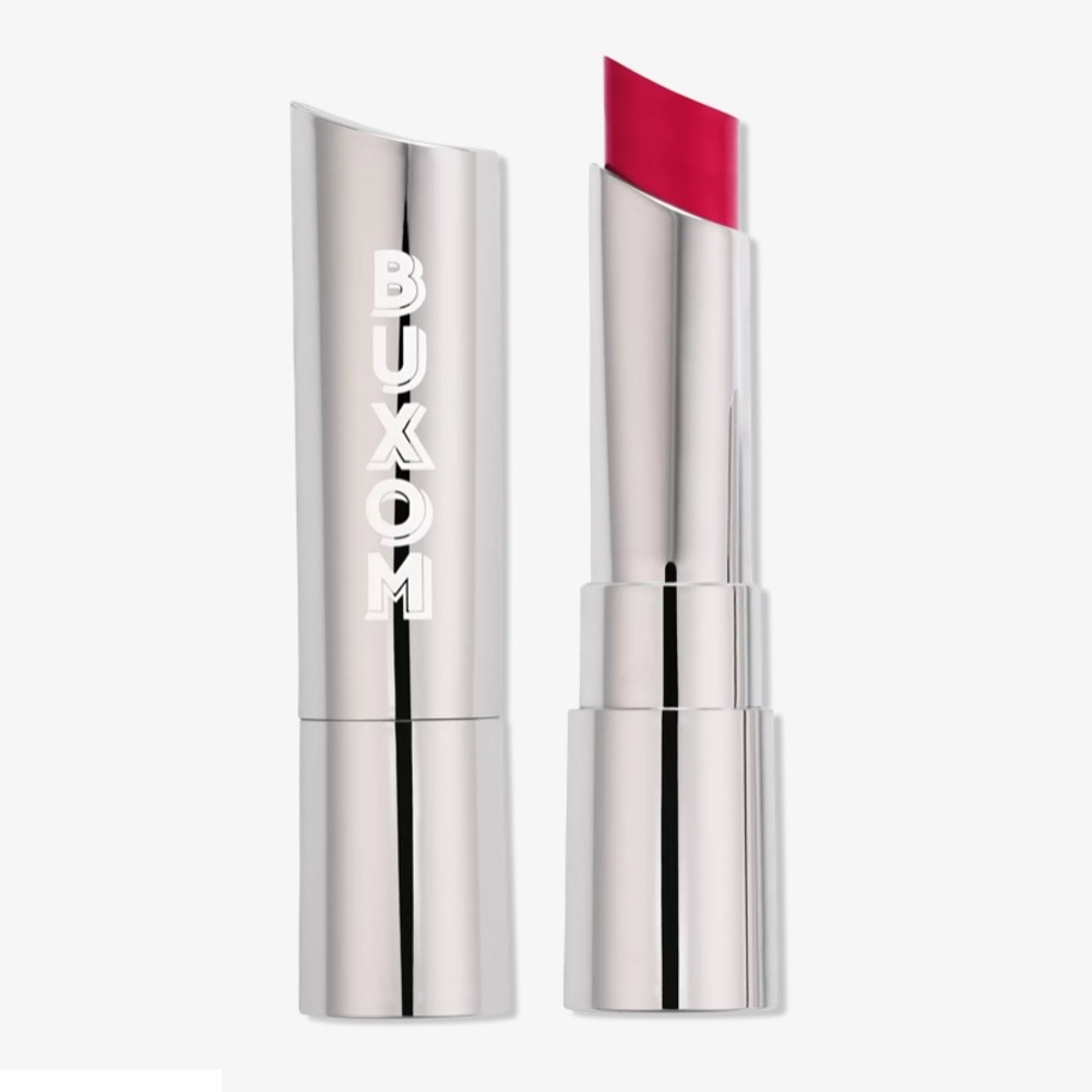💎 Buxom Full-On Satin Lipstick in Red My Lips Full-Size New In Box